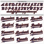 Custom Name and Number Personalization on Old Gold-Navy Authentic Baseball Jersey - White Team Jersey Personalized White