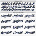 Custom Name Number Personalized Old Gold White Sleeveless Baseball Jersey - Authentic Team Gear Personalized White Old Gold-Royal