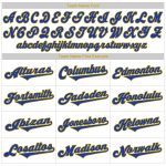 Custom Name and Number Old Gold-Royal Baseball Jersey Shirt - Personalized Rib-Knit Authentic Throwback Design Personalized