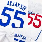 Personalized Memorial Day Baseball Jersey - Authentic White Olive-Black Design Personalized White Olive-Black Authentic Memorial