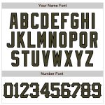 Custom Name and Number Baseball Jersey - Personalized White Olive-Black Authentic Raglan Sleeves Personalized White Olive-Black