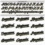 Custom Name and Number Baseball Jersey - Personalized White Olive-Black Authentic Raglan Sleeves Personalized White Olive-Black