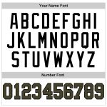 Custom Name and Number Personalized Authentic Basketball Jersey in White Olive-Black Design - Throwback Style Personalized