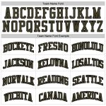 Custom Name and Number Personalized Authentic Basketball Jersey in White Olive-Black Design - Throwback Style Personalized