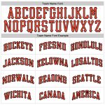 Custom Name Number Basketball Jersey - Personalized Orange Black White Authentic Throwback Design Personalized White Orange-Black