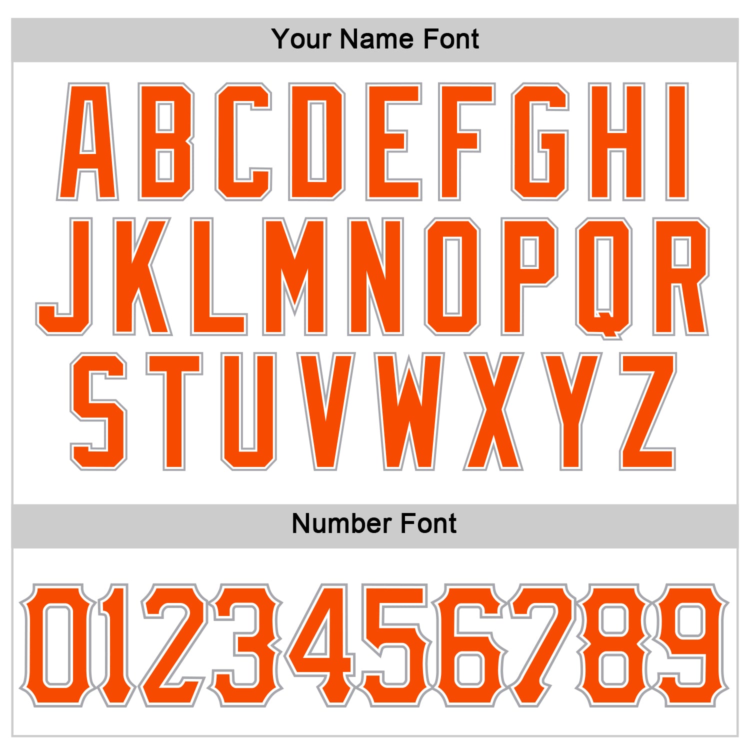 Personalized White Orange-Gray Authentic Sleeveless Baseball Jersey Team Custom Name and Number Custom Name and Number Authentic Sleeveless Baseball Jersey - Personalized White and Orange-Gray Team Apparel Personalized - Image 4
