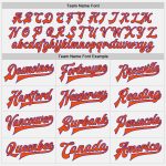 Custom Name Number Purple Bomber Jacket Personalized White Orange Pinstripe Full-Snap Varsity Letterman Jacket Personalized
