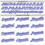 Custom Name and Number Personalized Royal Orange Pinstripe Baseball Jersey Sleeveless Team Jersey Personalized White Orange
