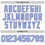 Custom Name and Number Personalized Royal Orange Pinstripe Baseball Jersey Sleeveless Team Jersey Personalized White Orange
