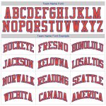 Custom Authentic Throwback Baseball Jersey Shirt with Personalized Name & Number - White Orange-Royal Rib-Knit Design Personalized