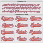 Custom Team Hockey Jersey - Personalized White Orange-Royal with Name & Number Personalized White Orange-Royal Hockey Jersey