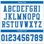 Personalized Blue-Light Gray Mesh White Panther Football Jersey Authentic Personalized White Panther Blue-Light Gray Mesh