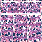 Custom Name and Number Varsity Jacket - Personalized 3D Pink and Royal Leopard Print Bomber Style Full-Snap Letterman Jacket