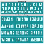 Custom Name and Number Baseball Jersey - Personalized White Pink Teal Authentic Team Jersey Personalized White Pink-Teal