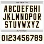 Custom Black-Gold Fade Baseball Jersey - Personalized White Pinstripe with Name and Number Personalized White Pinstripe Black-Gold