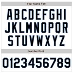 Custom Name and Number Personalized Black-Light Blue Baseball Jersey - White Pinstripe Authentic Fade Fashion Personalized