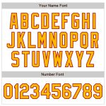 Custom Name Number Baseball Jersey - Personalized White Pinstripe Gold-Red Authentic Fade Fashion Design Personalized White