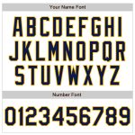 Custom Name and Number Navy-Gold Pinstripe Baseball Jersey - Personalized Authentic Fade Fashion Design Personalized White