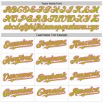 Personalized Neon Green-Pink Pinstripe Baseball Jersey with Custom Name and Number - Authentic Fade Design Personalized White
