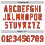 Custom Name and Number Orange-Purple Fade Fashion Baseball Jersey, Personalized White Pinstripe Team Gear Personalized White