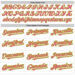 Custom Name Number Baseball Jersey - Personalized Pink Neon Green White Pinstripe Fade Fashion Team Apparel Personalized
