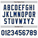 Custom Name and Number Personalized White Pinstripe Baseball Jersey - Royal-Old Gold Authentic Fade Fashion Personalized