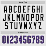 Personalized Purple Black Hockey Jersey - Custom White Sports Apparel Personalized White Purple-Black Hockey Jersey