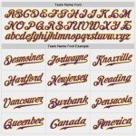 Customizable White Purple Gold Baseball Jersey - Authentic Sports Apparel Personalized White Purple-Gold Authentic Baseball