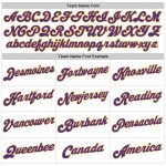 Custom Basketball Jersey - Personalized Purple Gold Throwback Design, Authentic Team Name and Number Personalized White Purple-Gold