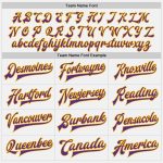 Personalized Purple Gold Varsity Letterman Bomber Jacket - Full-Snap Style Personalized White Purple-Gold Bomber Full-Snap
