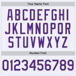 Custom Name and Number Personalized White Purple Baseball Jersey Authentic Throwback Mesh Design Personalized White Purple