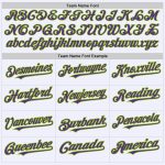 Custom Name and Number Personalized Baseball Jersey - White Purple Neon Green Mesh Authentic Throwback Design Personalized