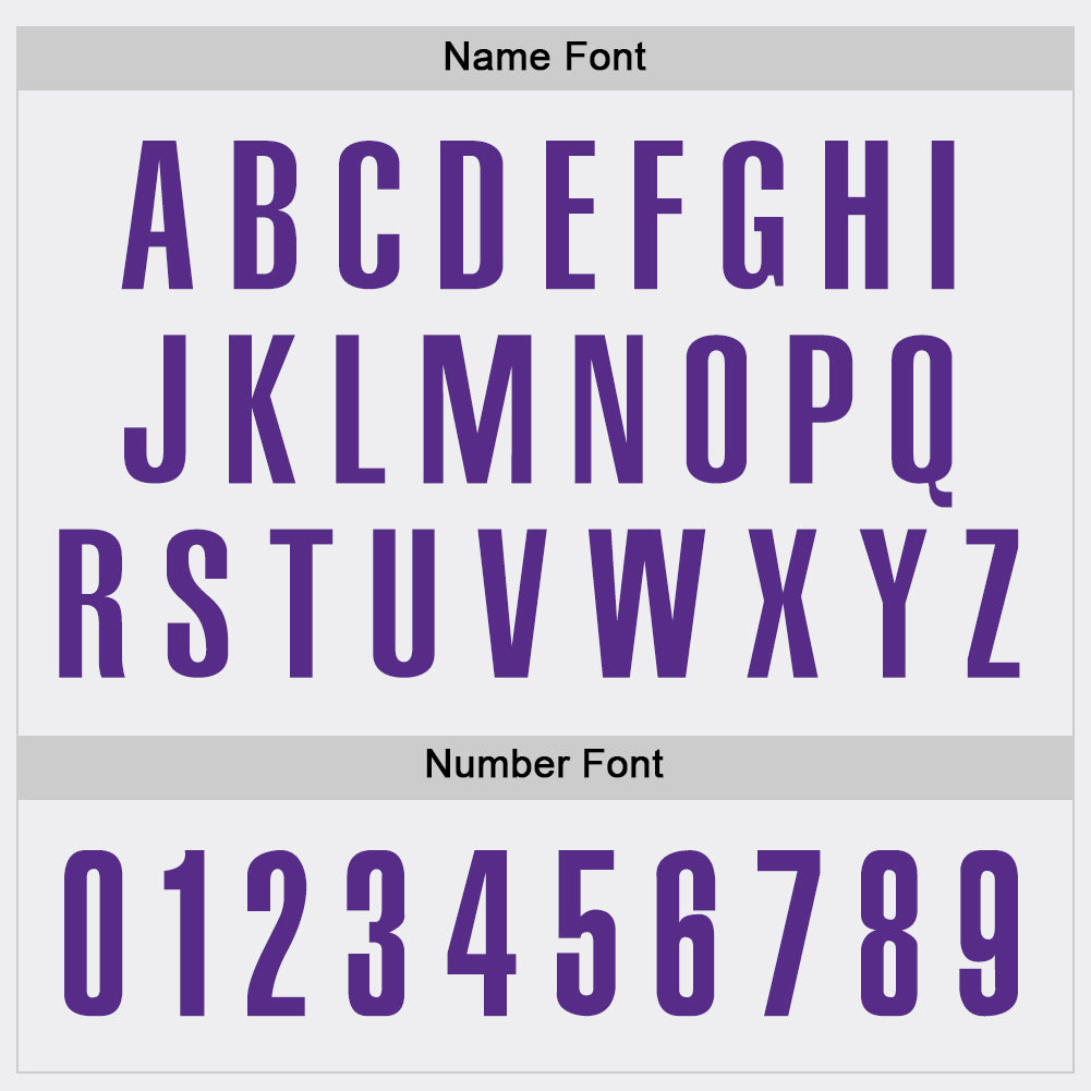 Personalized White Purple Performance Golf Polo Shirt Team Custom Name and Number Custom Name Number Performance Polo Shirt - Personalized White Purple Golf Shirt Personalized White Purple Performance Golf - Image 5