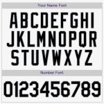 Custom Name Number Baseball Jersey - Personalized Black Gray White Purple Pinstripe Design Personalized White Purple Pinstripe