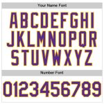 Custom Pinstripe Baseball Jersey - Personalized White Purple Pink Sleeveless with Name and Number Personalized White Purple