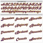 Custom Name Number Purple Gold Basketball Jersey White Purple Pinstripe Authentic Team Personalized White Purple Pinstripe
