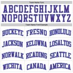 Custom Personalized Basketball Jersey with Purple Light Blue Pinstripes - Team Name & Number Personalized White Purple Pinstripe