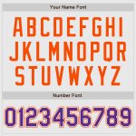Custom Team Name and Number Baseball Jersey - Personalized White Purple Pinstripe Raglan Sleeves Personalized White Purple