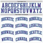 Custom Name and Number Personalized Purple-Turquoise Basketball Jersey - White Purple Pinstripe Authentic Design Personalized