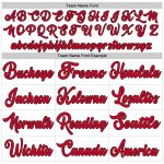 Customizable Throwback Basketball Jersey with Name & Number - White Purple Red Authentic Team Jersey Personalized White Purple-Red