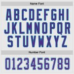 Custom Name and Number Hockey Jersey Personalized in White Purple Teal - Team Apparel Personalized White Purple-Teal Hockey