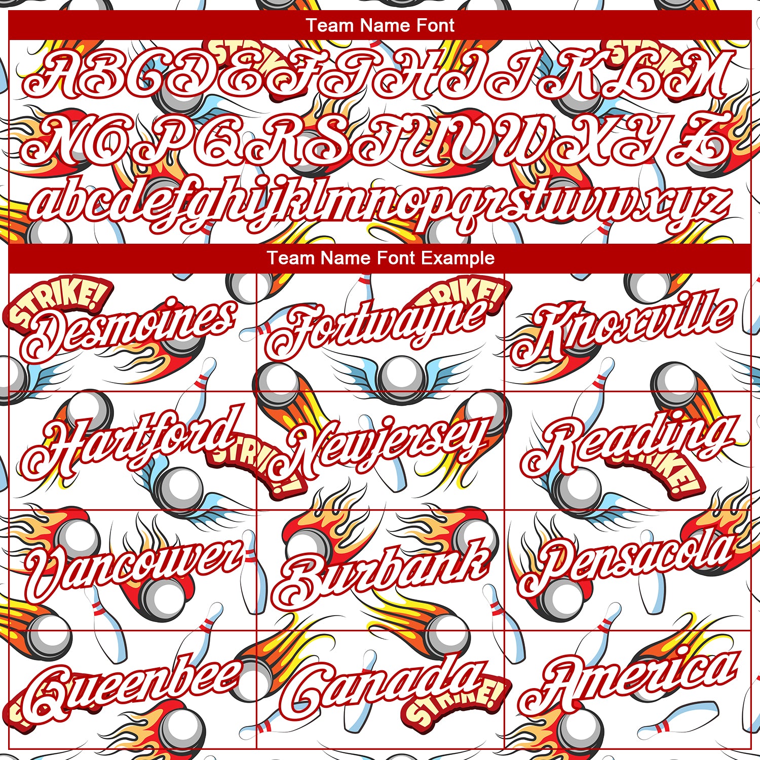 Personalized White Red 3D Pattern Design Firely Bowling Performance Polo Shirt Team Custom Name and Number Custom Name and Number Firefly Bowling Polo Shirt with Personalized 3D Red White Pattern Design Personalized White Red 3D - Image 4