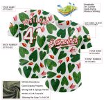 Custom Tropical Anthurium Flower 3D Pattern Baseball Jersey with Personalized Name and Number - Authentic Team Design Personalized