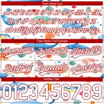 Custom 3D Pattern Whale Fish Basketball Shorts with Name Number - Personalized White Red Team Apparel Personalized White