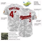 Custom Name Number Personalized Baseball Jersey Red Black White 3D Curve Lines Design Authentic Team Apparel Personalized