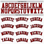 Custom 3D Skull Baseball Jersey - Personalized Red Black Team Jersey with Name and Number Personalized White Red-Black 3D