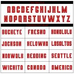 Custom Name and Number Soccer Jersey - Personalized Red and Black Fade Fashion Uniform Personalized White Red-Black Sublimation