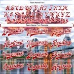 Custom Cincinnati Ohio City Edition Bomber Jacket with Name & Number, 3D Full-Snap Varsity Letterman Style in White & Red
