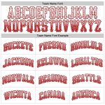 Custom Name and Number Personalized Baseball Jersey in White Red-Gray Authentic Drift Fashion Personalized White Red-Gray