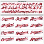 Custom Name and Number Baseball Jersey - Personalized Authentic Red-Light Blue Raglan Sleeves Personalized White Red-Light